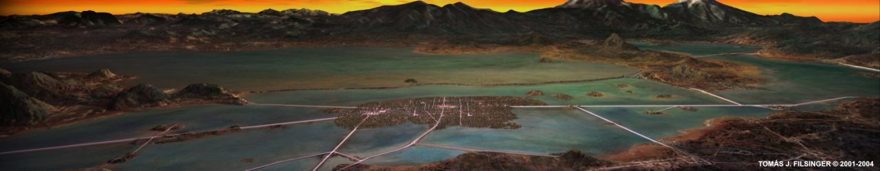 El Imperio de Piedra - Tenochtitlan - Ilustración Original